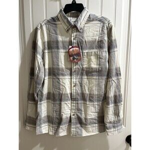 Nomad Outdoor  Plaid Long Sleeve Flannel Button Down NEW W/ Tags Men’s Sz M